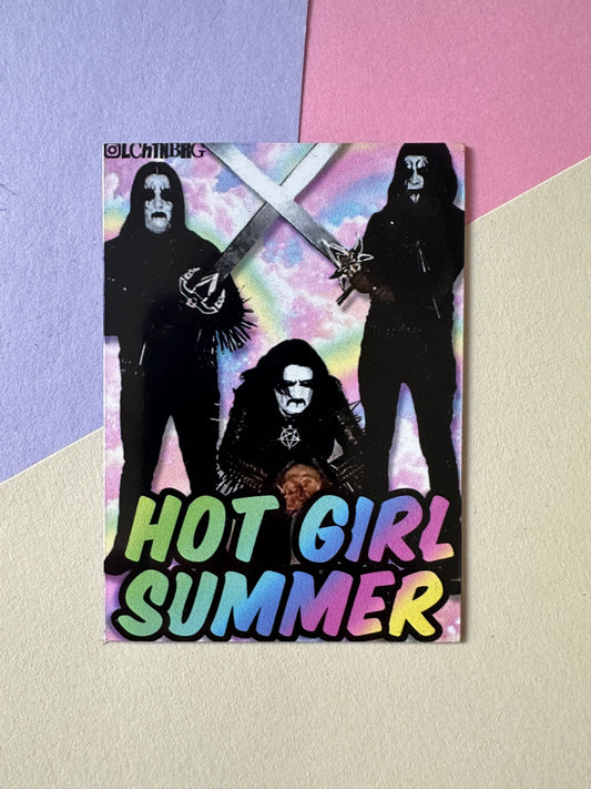 "hot girl summer" Magnet Lchtnbrg