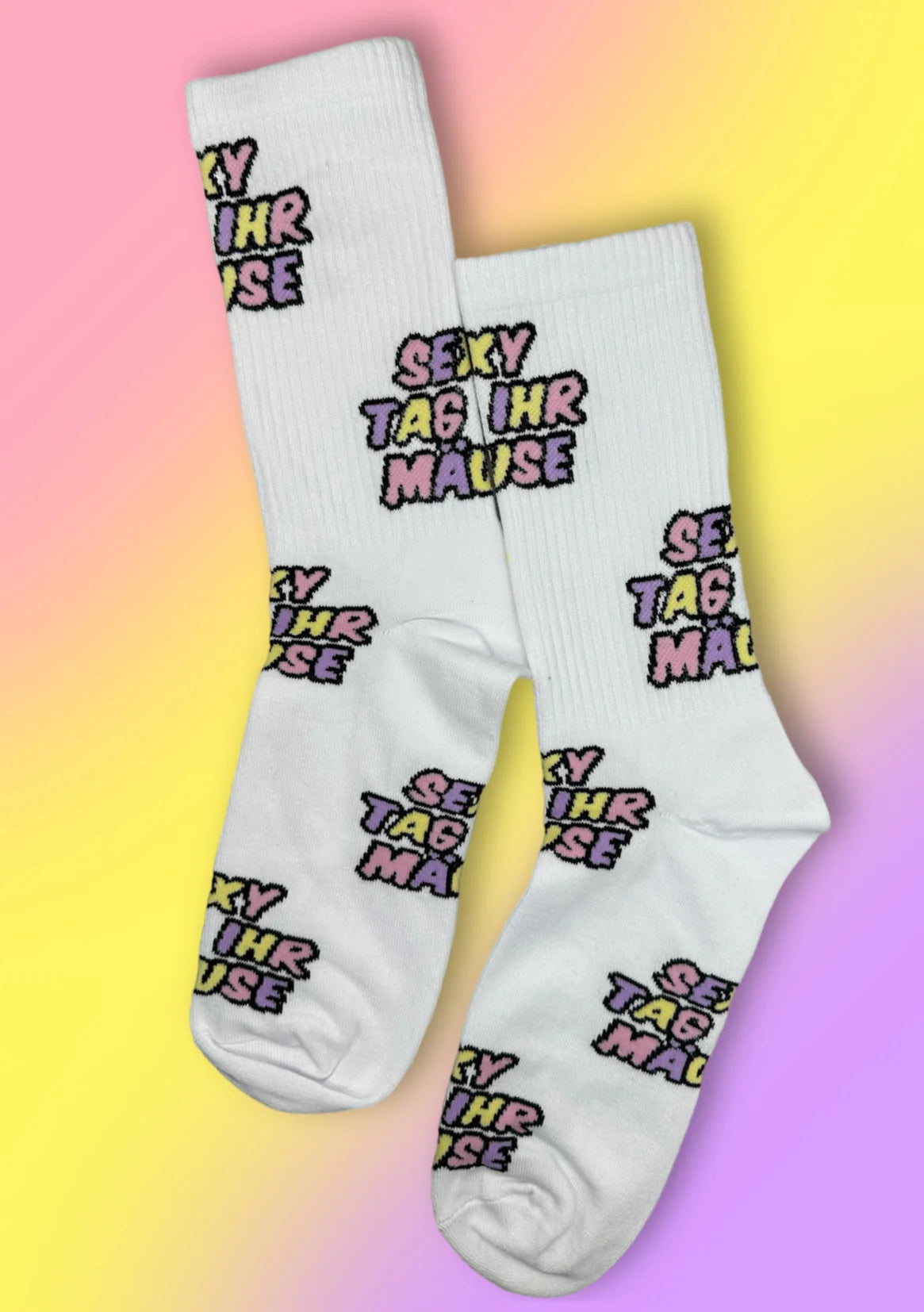 "Sexy Tag ihr Mäuse" Socken Lchtnbrg