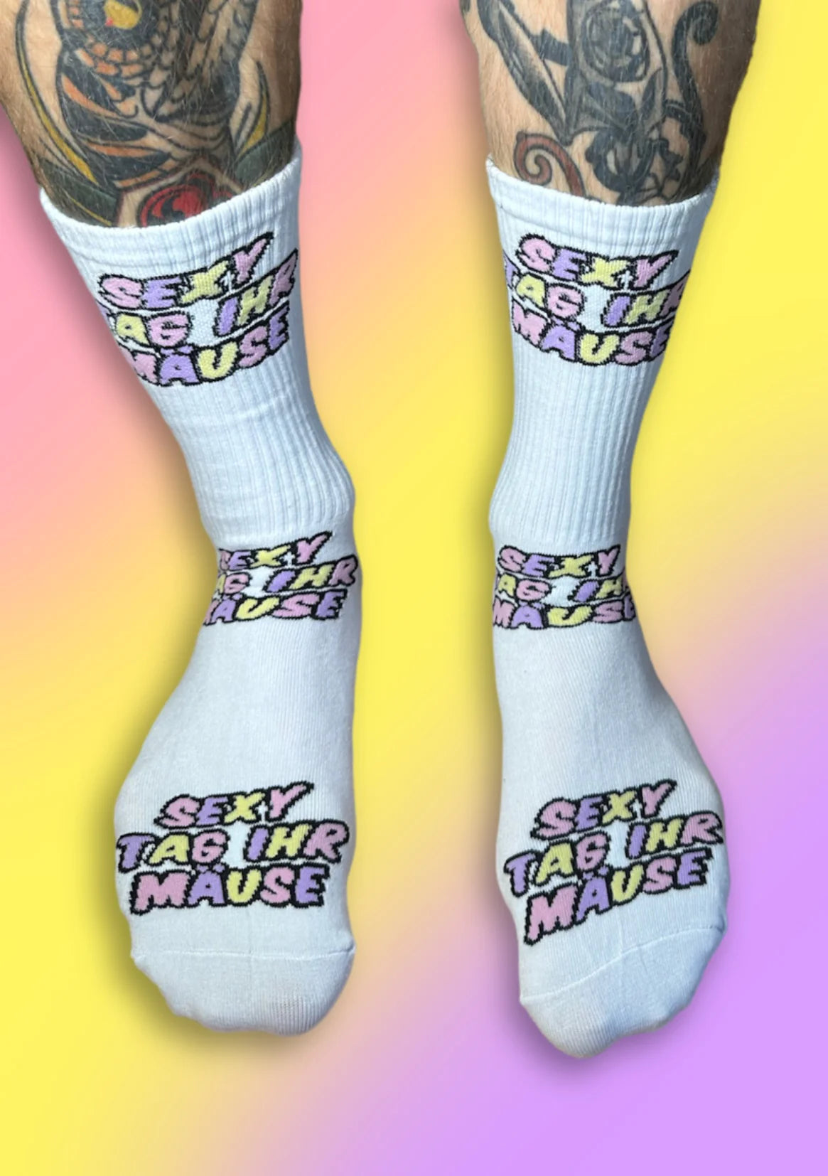 "Sexy Tag ihr Mäuse" Socken Lchtnbrg