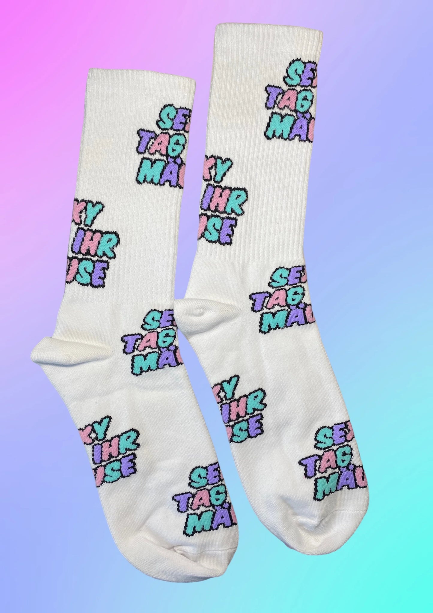 "Sexy Tag ihr Mäuse" Socken Lchtnbrg